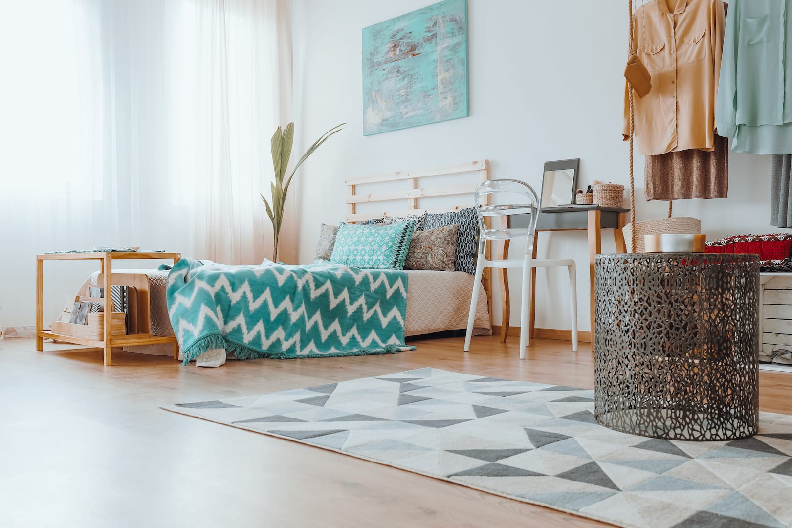Ample apartment at last floor